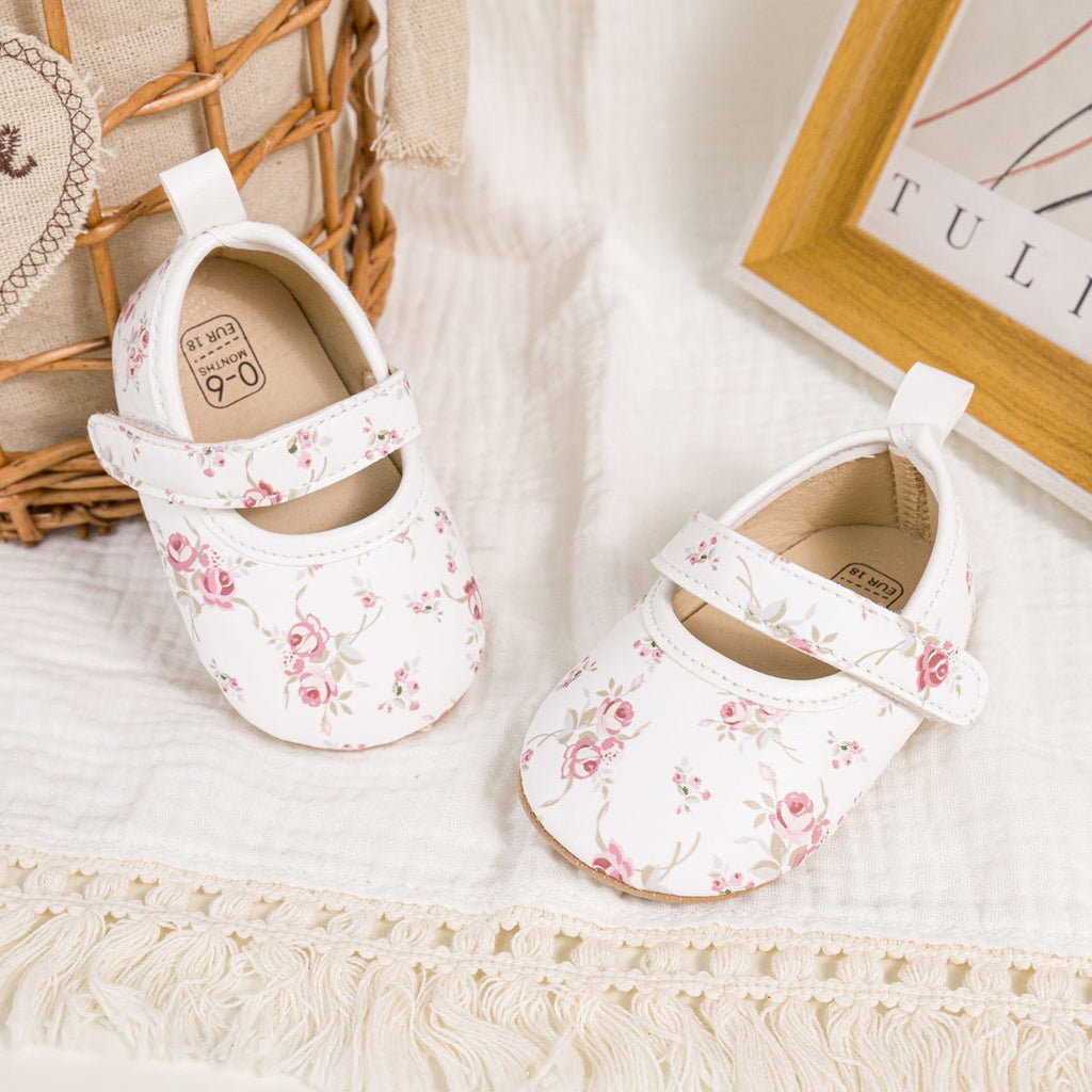 Beloved Blossom Slippers - White - The Sole Forest