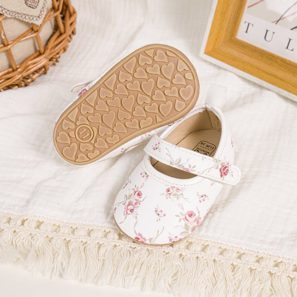 Beloved Blossom Slippers - White - The Sole Forest